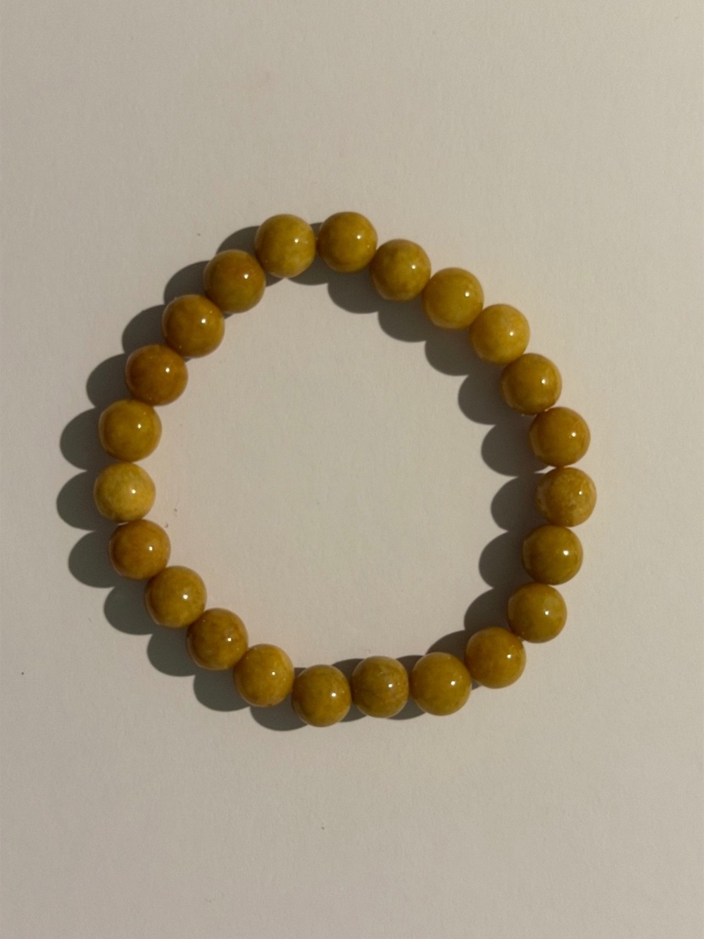 Yellow Jade Bracelet - Grade A